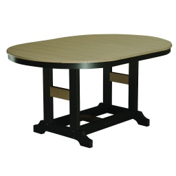 Garden Classic 44&quot; x 64&quot; Oblong Table Counter Height