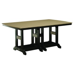 Garden Classic 44&quot; x 72&quot; Rectangular Table Dining Height