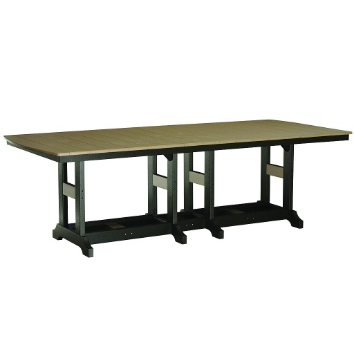 Garden Classic 44" x 96" Rectangular Table Bar Height