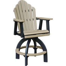 Cozi Back Swivel Bar Chair