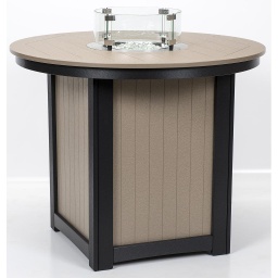 Donoma 44&quot; Round Counter Fire Table
