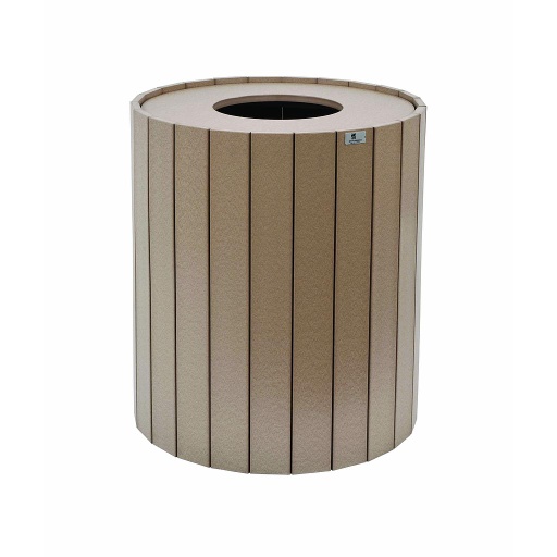 Round Trash Can