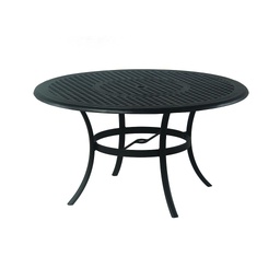 [711084] New Classic 54&quot; Round Inlaid Lazy Susan Table*