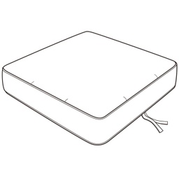 Ottoman Replacement Cushion for St. Augustine, Grand Tuscany, &amp; Westfield