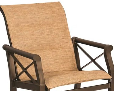 Andover Replacement Padded Sling - Back - Adjustable Chaise Lounge