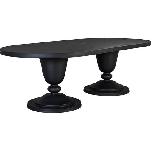 [9231-96] Winterthur Estate Oval Double Ped. Dining Table