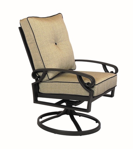 [400-46] Monterey Cushion Swivel Dining Chair