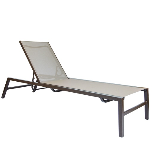 [402-40] Cypress Sling Adjustable Chaise
