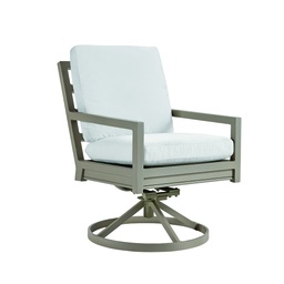 [408-46] Santa Rosa Cushion Swivel Dining Chair