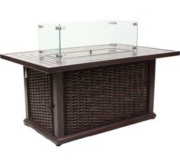 [19790-50] South Hampton Rectangular Fire Pit