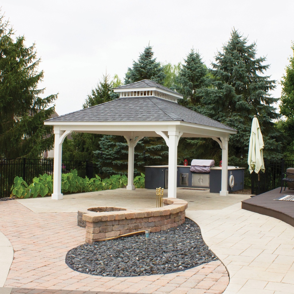 Cascade Wood Pavilion 14' x 18'