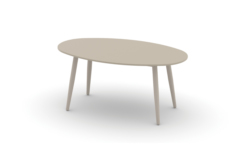 24" x 42" MGP Oval Coffee Table w/ Nola Legs