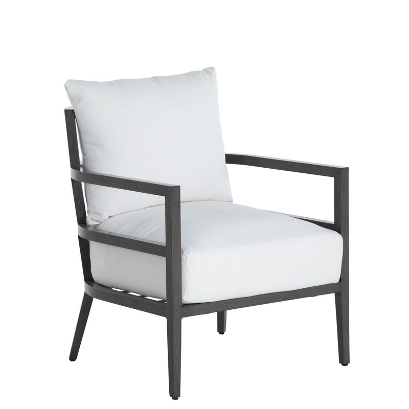 Santa Barbara Aluminum High Back Lounge