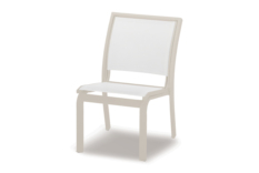 Bazza Sling Stacking Armless Cafe Chair