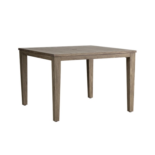 Frontier 44" Square Umbrella Dining Table