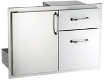 [18-30-SSDD] AOG 18" x 30" Door with Double Drawer