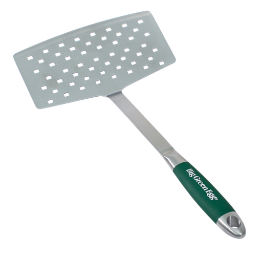 [127426] Wide Stainless Spatula with Green Handle