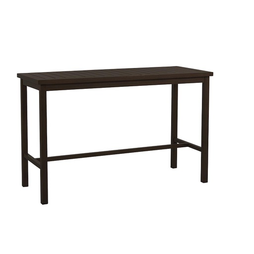 Club Aluminum Rectangular Bar Table