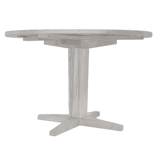 Club Teak Pedestal Dining Base