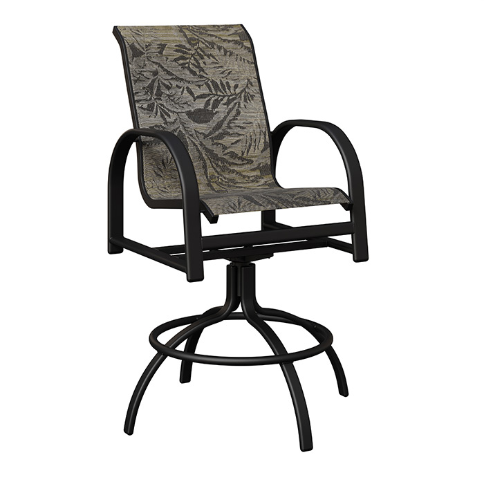 Murphy Sling Swivel Bar Chair