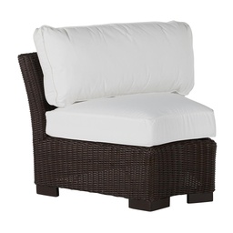 [3623] Club Woven Inside Round Corner Chair