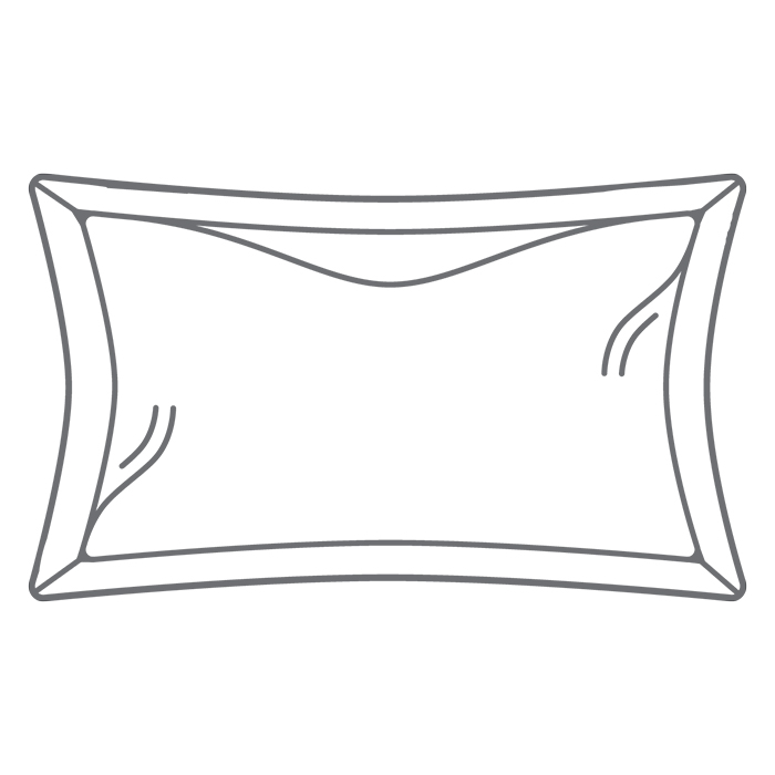 Lily Hive 13" x 20" Flanged Down Feather Throw Pillow