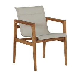 [2730] Coast Teak Arm Chair