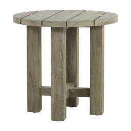[2836] Croquet Teak End Table