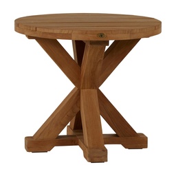 [2873] Modena Teak End Table-Discontinued Available While Supplies Last