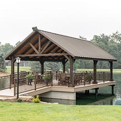 Mesa Timber Pavilion 12' x 24' (6-Posts)