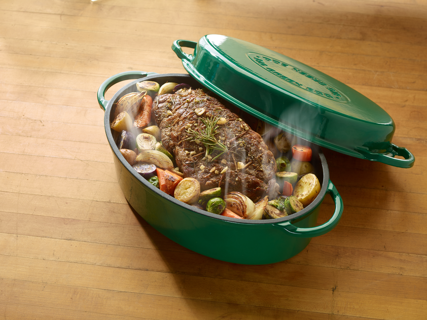 Enameled Cast Iron Dutch Oven