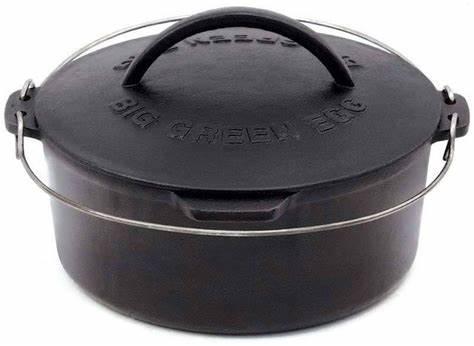 [117052] Professional Grade Cast Iron Dutch Oven With Lid (for all except S, MX and MN) 5.5 quart/5.2 L