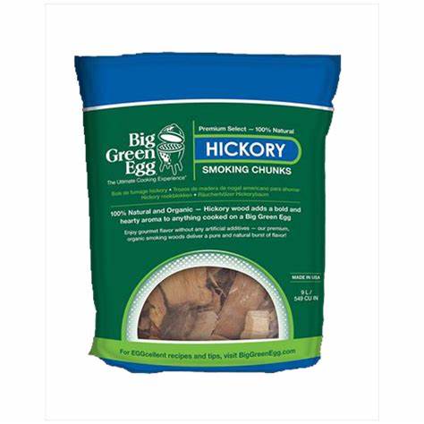 [114624] Premium Kiln Dried Hickory Wood Smoking Chunks (9 L/549 cu in)