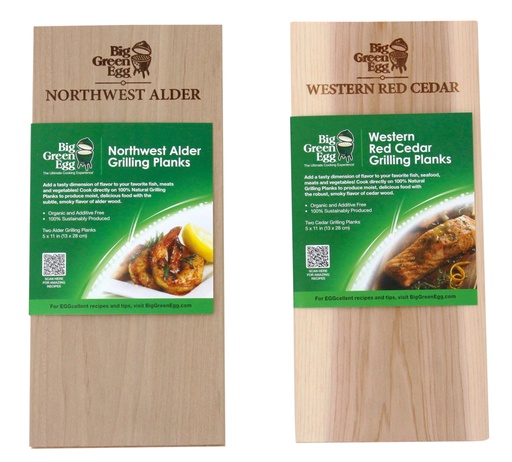 Western Red Cedar Natural Grilling Planks - 2 pack (11 in/28 cm)