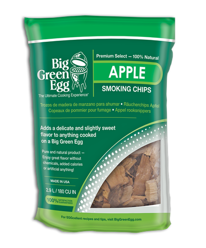 Premium Kiln Dried Apple Wood Smoking Chips (2.9 L/180 cu in)